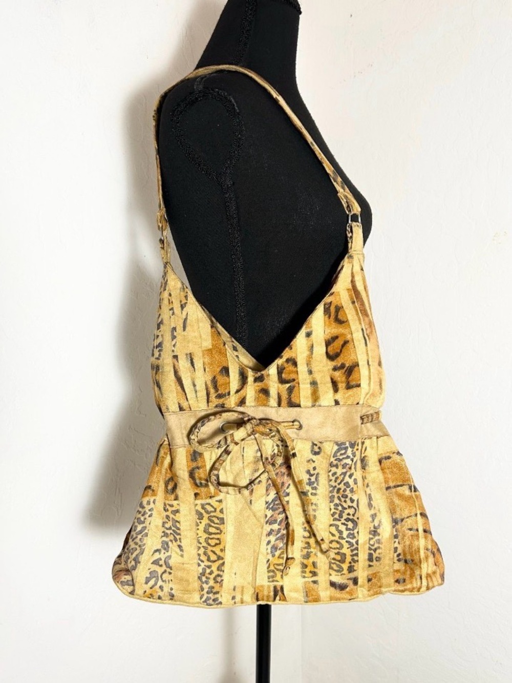 Animal Print Woodin Le Createur custom designed bag